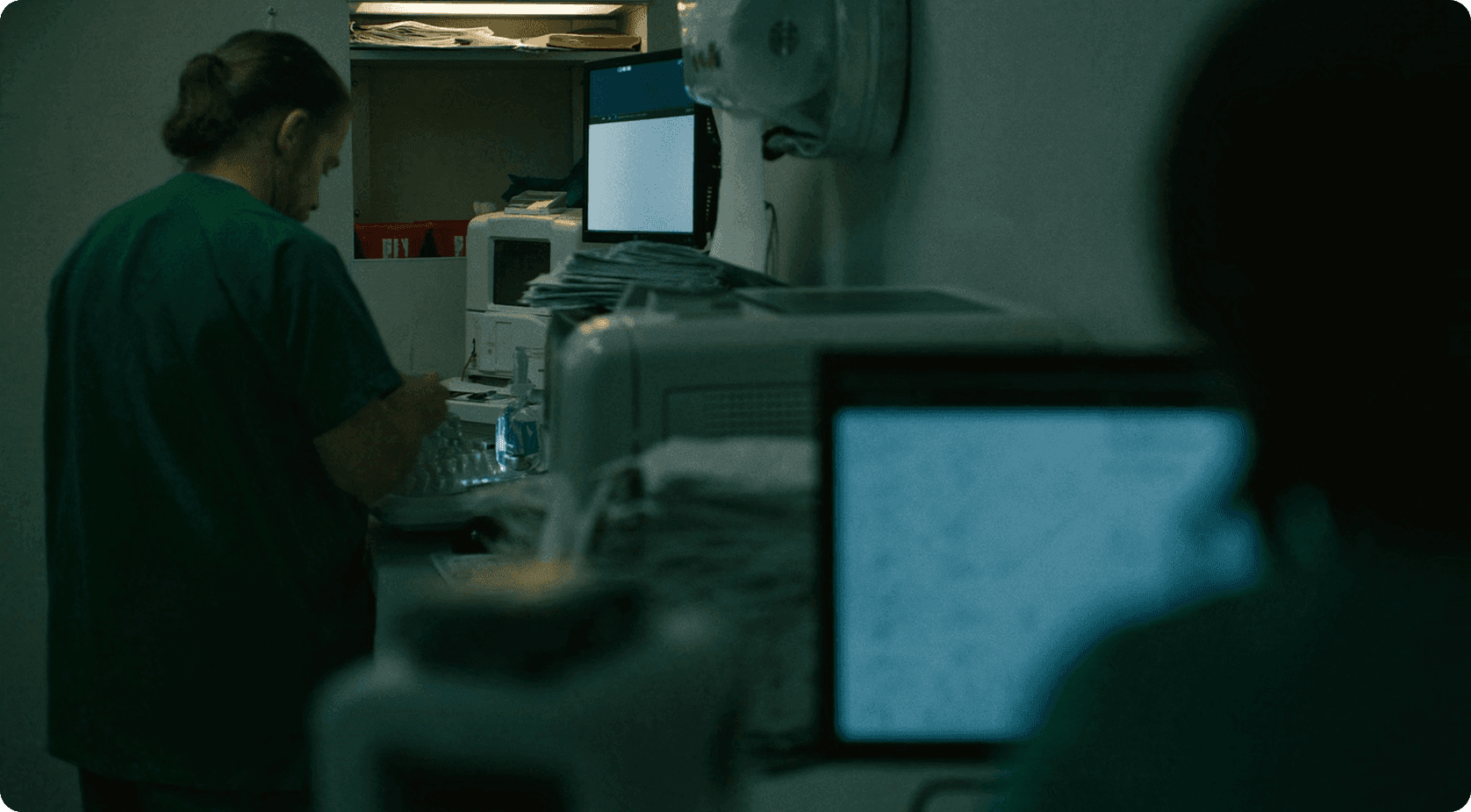Hospital diagnostic workflow environment